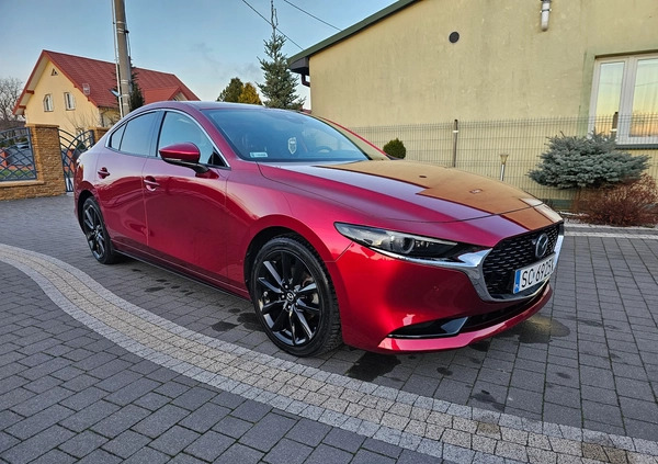 Mazda 3 cena 51900 przebieg: 95000, rok produkcji 2019 z Lipno małe 407